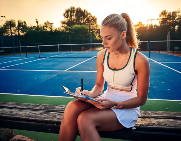 Tennis coach